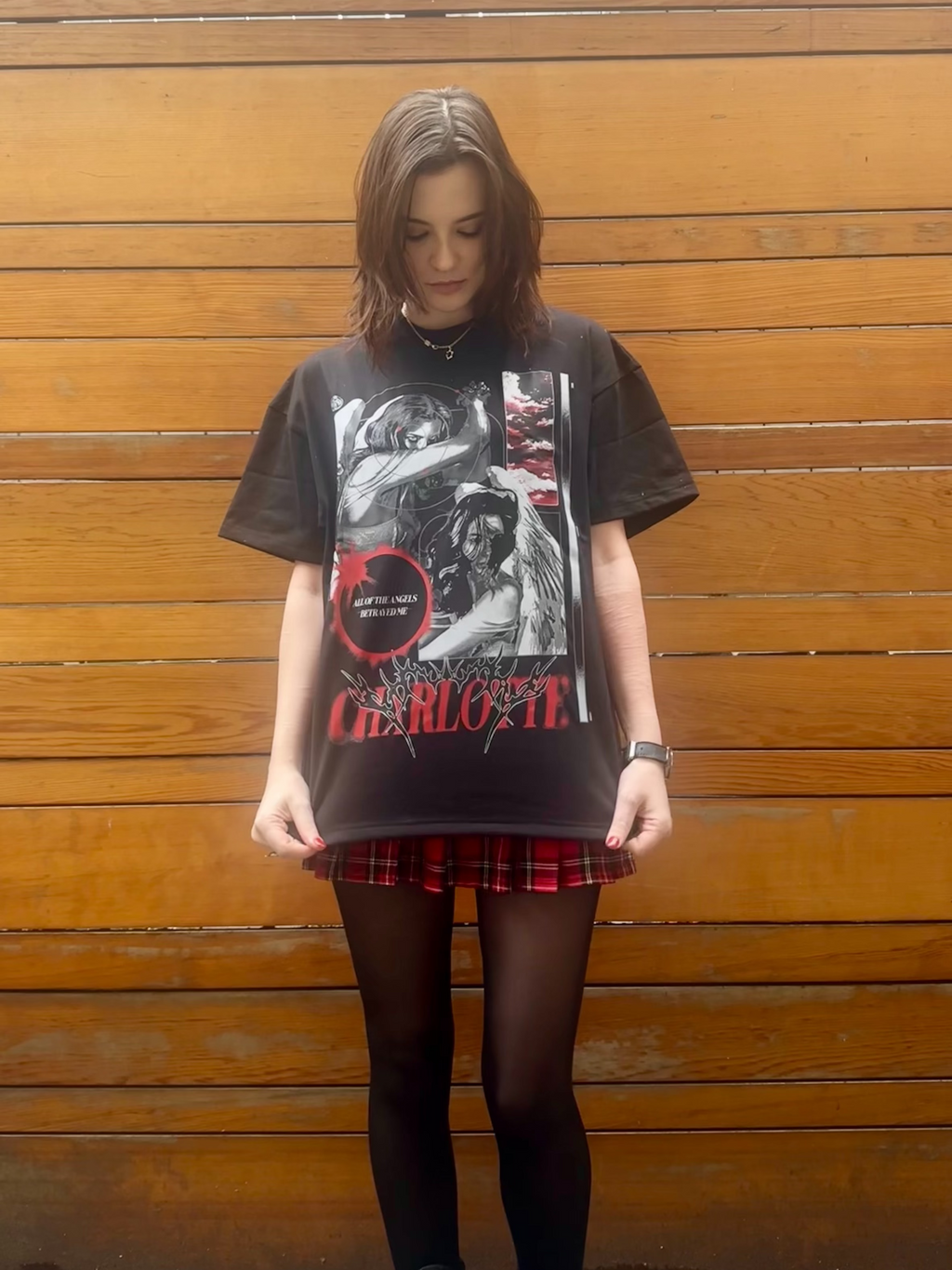 'All of the angels betrayed me' shirt