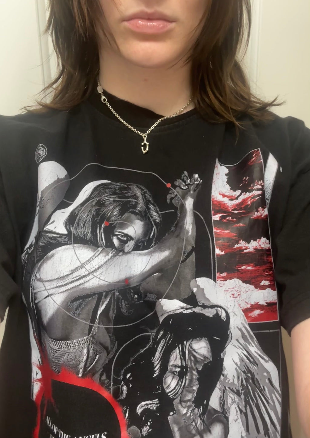 'All of the angels betrayed me' shirt